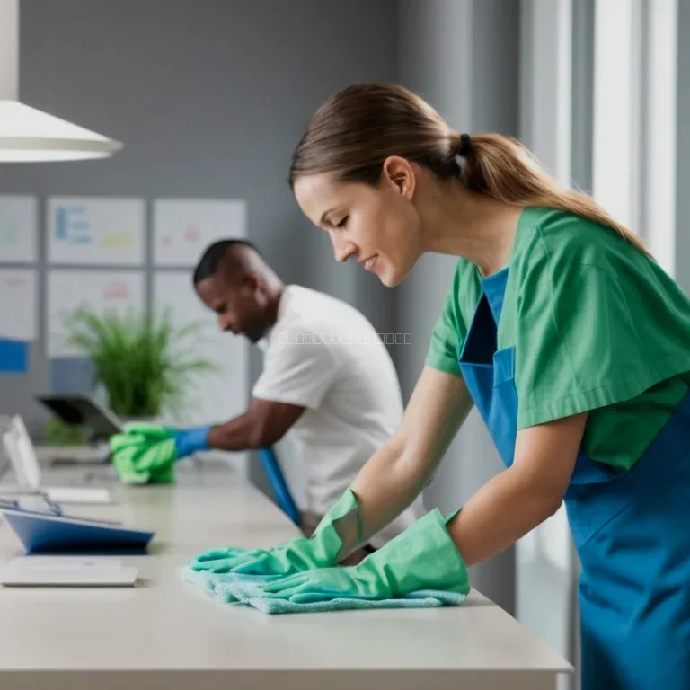 Profesionales de limpieza CasaCClean en acción